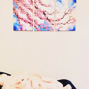 Cherry Blossom Artwork… like new!